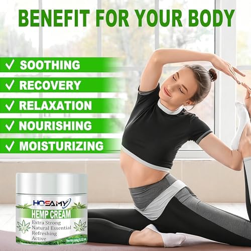 Hemp Cream 300ML,High Strength Hemp Seed Oil Gel,Natural Massage Balm for Body,Neck,Feet,Ankle,Knees,Shoulder,Back,Elbow,Wrists and Hands(Net Wt:10.58oz)